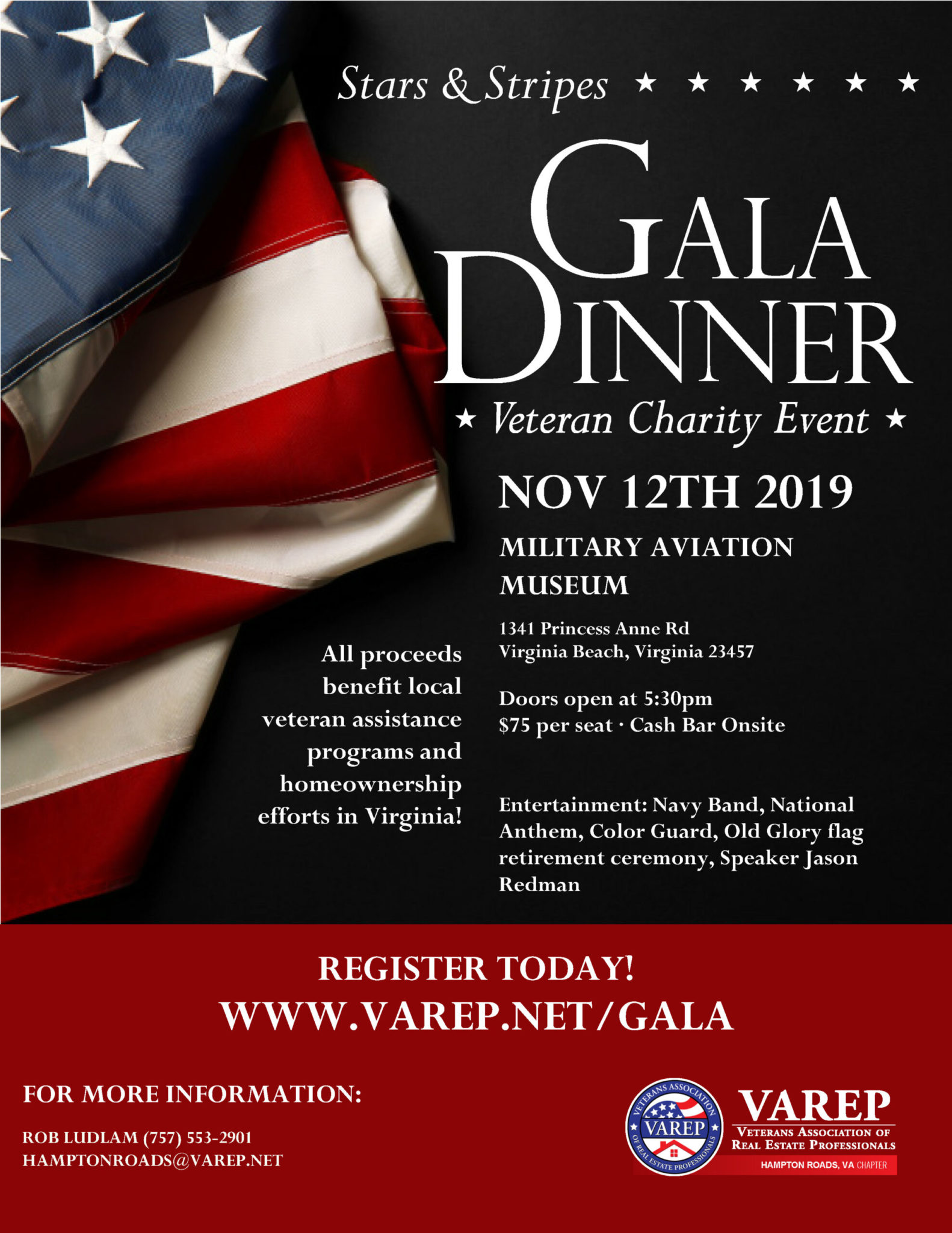 Flyer – Gala Dinner – Design 6 – VAREP Store