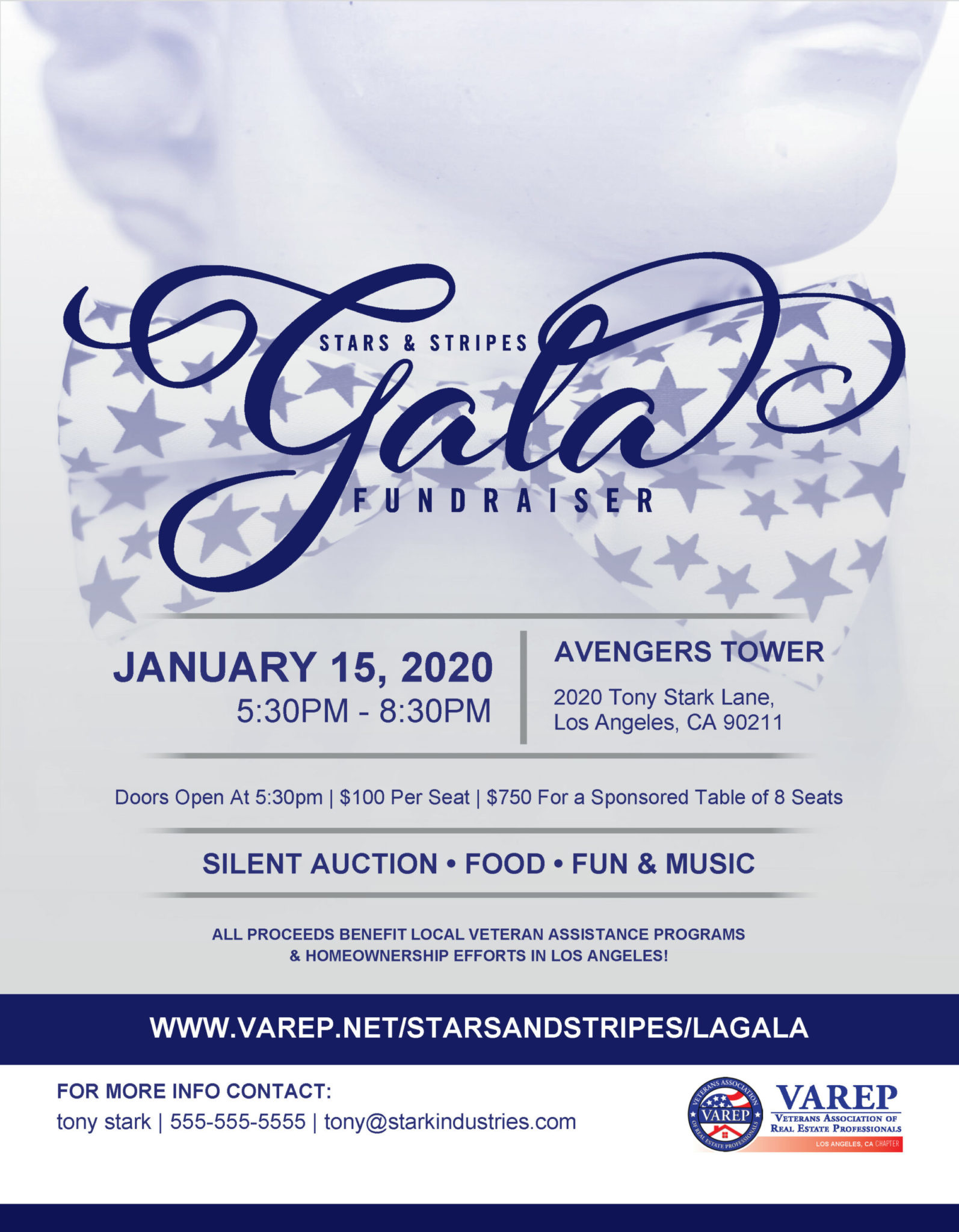 Flyer – Gala Dinner – Design 4 – VAREP Store